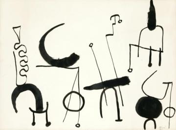 Composition Artwork by Joan Miró