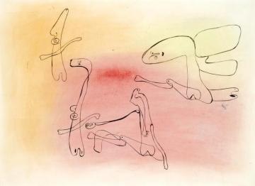 Composition 3 Artwork by Joan Miró