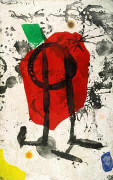 Els Gossos Ix Artwork by Joan Miró