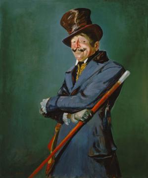 Otis Skinner As Col,philippe Bridau Artwork by George Benjamin Luks