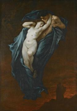 Paolo And Francesca Da Rimini Artwork by Gustave Doré