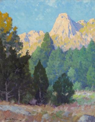 Tahquitz Peak Artwork by Maurice Braun
