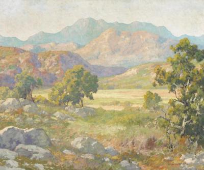 Golden Hills Artwork by Maurice Braun