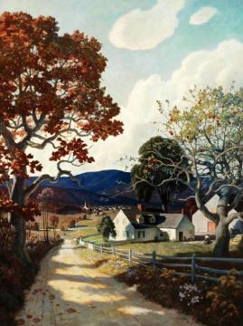 Sweet Land Of Liberty Artwork by Newell Convers (N.C.) Wyeth