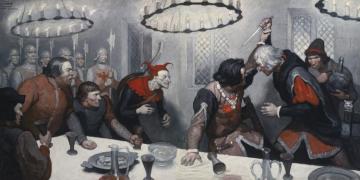 The Governor, Infuriated By The Attack Upon Him Artwork by Newell Convers (N.C.) Wyeth