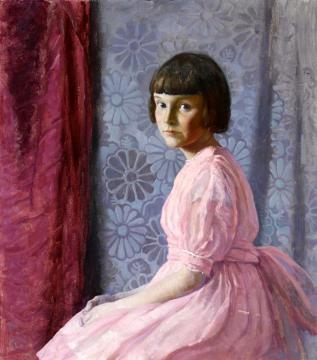 Portrait Of Hope Elizabeth Robinson (phipard) Artwork by Newell Convers (N.C.) Wyeth