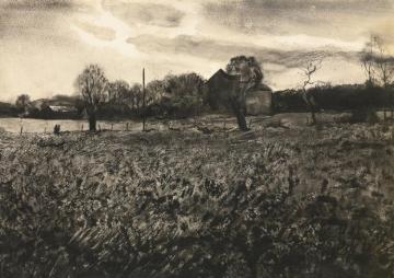 Pennsylvania Landscape Artwork by Andrew Wyeth