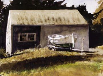 Lifeboat Artwork by Andrew Wyeth