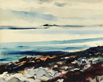 Morning, Little Caldwell Island Artwork by Andrew Wyeth