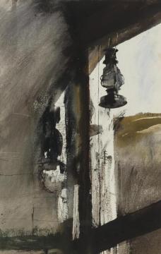 Shed Lantern Artwork by Andrew Wyeth