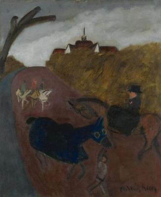 Park Riders Artwork by Milton Avery