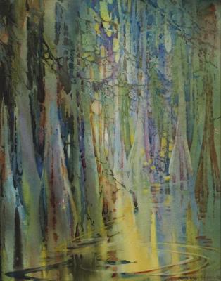 The Summer Glory Of The Swamp Artwork by Alice Ravenel Huger Smith