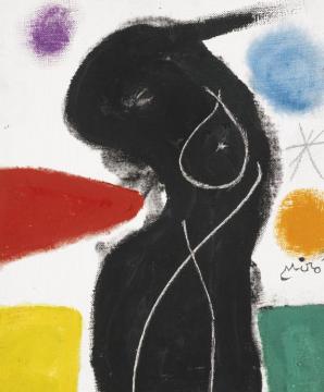 Femme, Étoile Artwork by Joan Miró