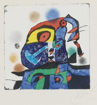 GaudÍ V Artwork by Joan Miró