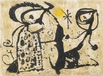 Gaudi Xix Artwork by Joan Miró