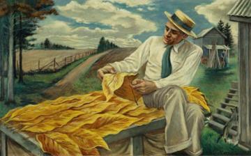 The Tobacco Expert Artwork by Joe Jones