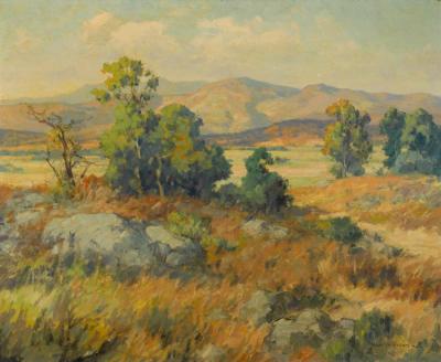 The Hillside Artwork by Maurice Braun