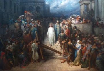Le Christ Quittant Le Prétoire Artwork by Gustave Doré