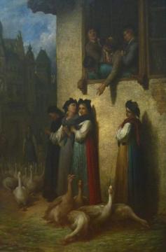 Soir En Alsace Artwork by Gustave Doré