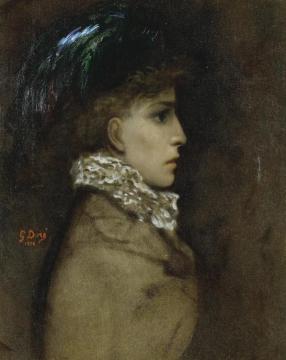 Sarah Bernhardt Artwork by Gustave Doré