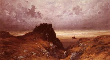 Castle On The Isle Of Sky Artwork by Gustave Doré