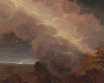 Clouds On The Mountaintop Artwork by Thomas Cole