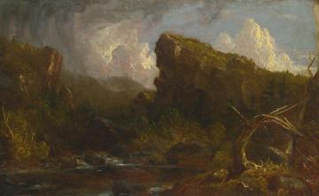 Landscape Sketch Artwork by Thomas Cole