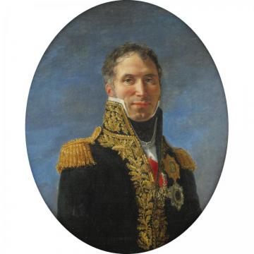 Portrait Of General Claude Carra De Saint-cyr (1756-1834) Artwork by Jacques Louis David