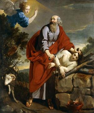 Le Sacrifice D'isaac Artwork by Philippe de Champaigne