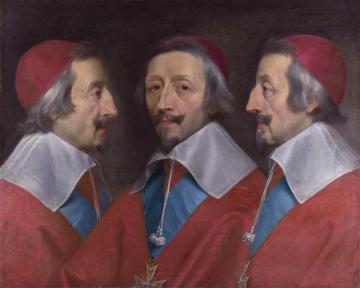 Cardinal De Richelieu(1642) Artwork by Philippe de Champaigne