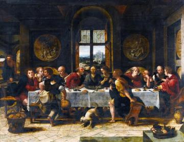 The Last Supper Artwork by Pieter Coecke van Aelst
