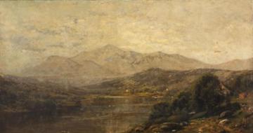 Mountain Lake Artwork by John Bunyan Bristol