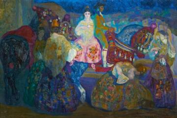 Fiesta Valenciana Artwork by Hermen Anglada Camarasa