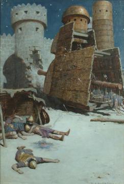 After The Siege Artwork by William Henry Margetson