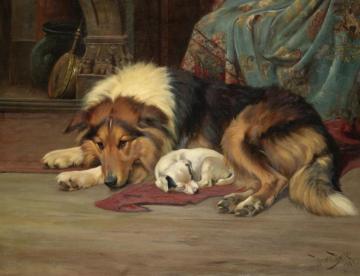 No Walk Today Artwork by Wright Barker