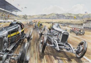 Toothpick Track Artwork by Michael Wright