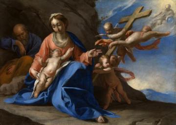 Rest On The Flight Into Egypt Artwork by Antonio de Bellis