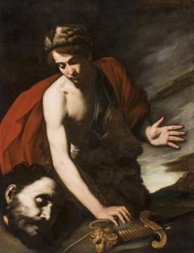 David With The Head Of Goliath Artwork by Antonio de Bellis