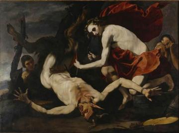 The Flaying Of Marsyas Artwork by Antonio de Bellis