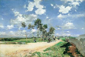 Highway Of Combes La Ville Artwork by Giovanni Boldini