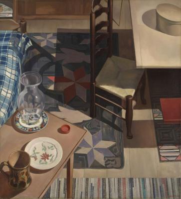 American Interior, 1934 Artwork by Charles Sheeler