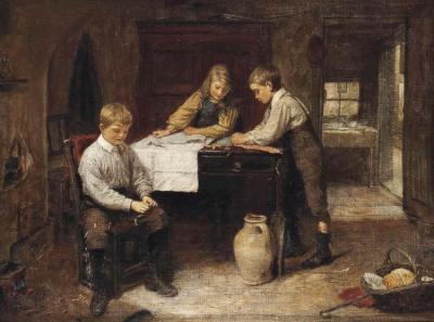The Young Tailors Artwork by Harry Brooker