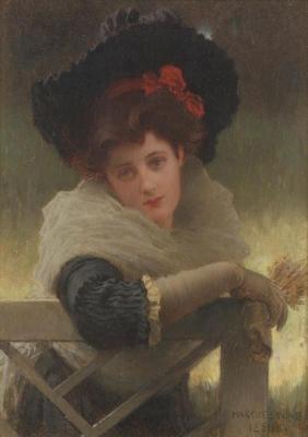 Contemplation Artwork by Marcus Stone