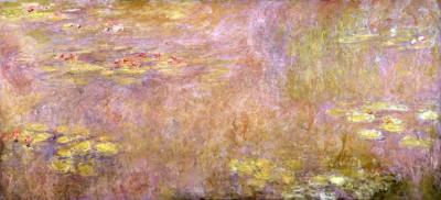 Waterlilies,after 1916 Artwork by Claude Oscar Monet