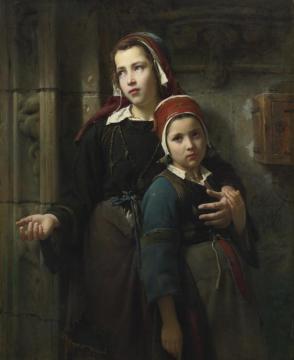 Sisters Artwork by Emile Auguste Hublin
