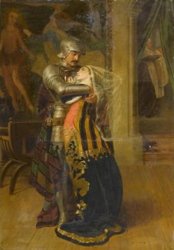 The False Knight Artwork by Valentin Walter Bromley