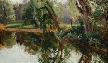 Aulandschaft Artwork by Olga Wisinger-Florian