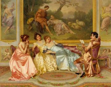 The Storyteller Artwork by Vittorio Reggianini