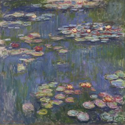 Water Lilies, 1916 Artwork by Claude Oscar Monet