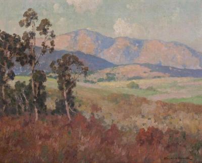 Sunlit Hills I Artwork by Maurice Braun